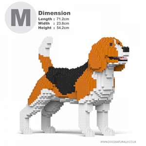 Beagle (Stood) Medium - Dog Lego